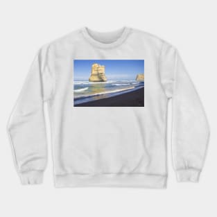 Gog and Magog from Gibson Steps, Port Campbell National Park, Victoria, Australia. Crewneck Sweatshirt